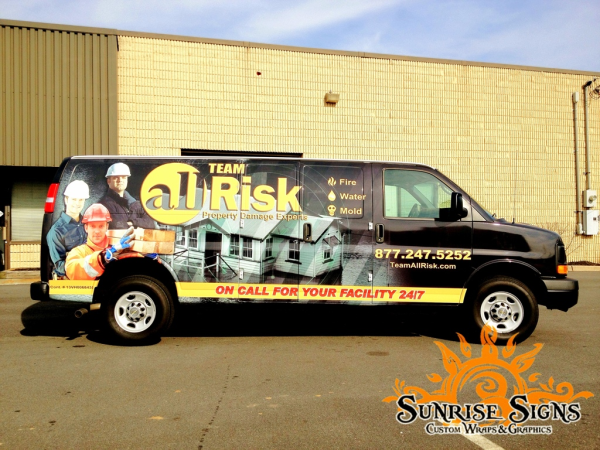 Business vehicle wraps