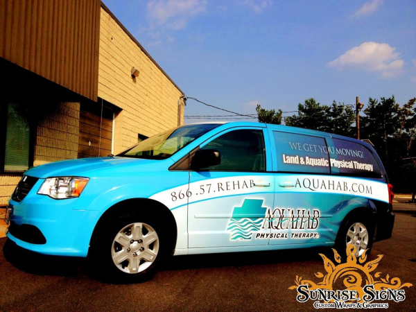 Nationwide Fitness Center van wraps