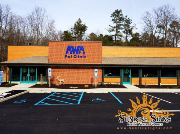 Exterior building letters for Nonprofits