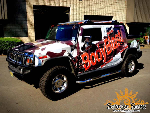 Advertise with vinyl wraps
