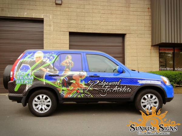 Honda CRV car wraps
