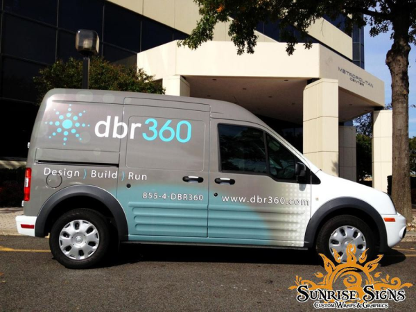 IT and Network Contractor Van Wraps