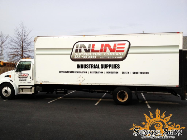 Fleet branding graphics Sunrise Signs