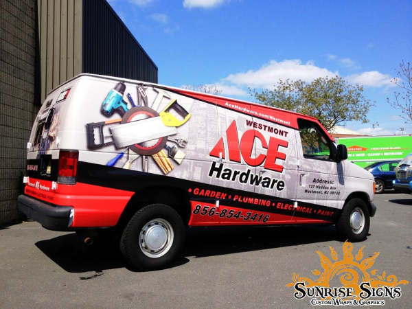 Ace Hardware Franchise vehicle wraps