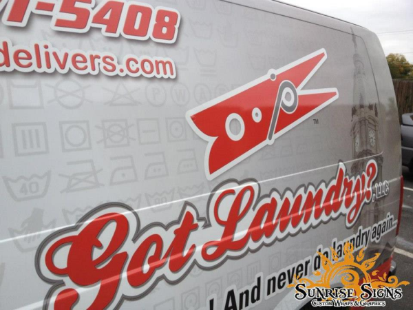 Philadelphia contractor fleet van wraps