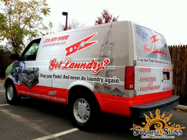 Affordable nationwide Chevy Astro van wraps