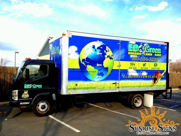 Graphics on Trucks for Advertising