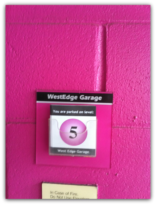 parking garage signs philadelphia