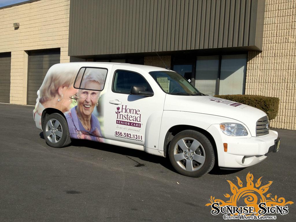 partial vehicle wrap graphics