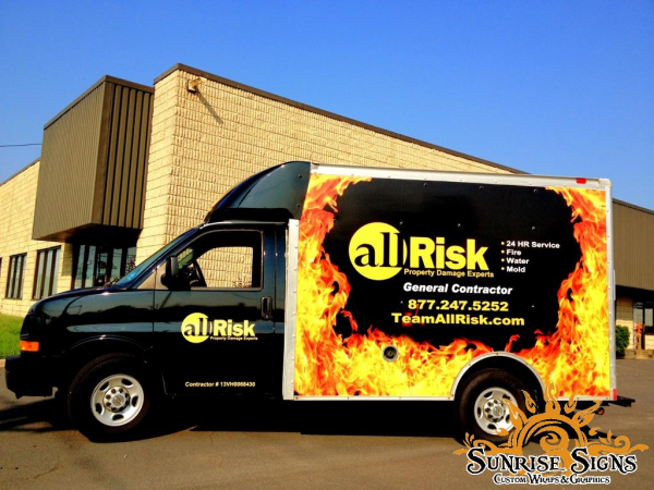 General Contractor Van Truck Wraps