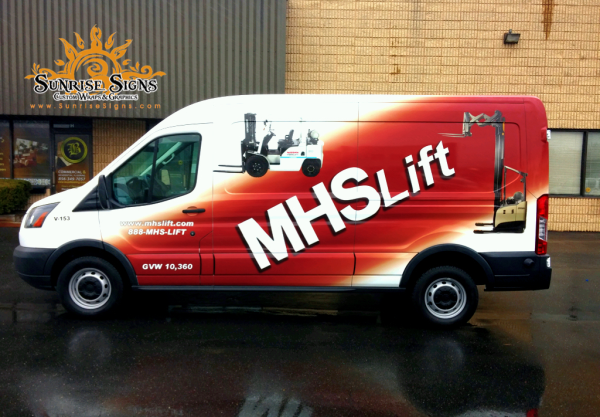 Ford Transit Connect Van Wraps South Jersey