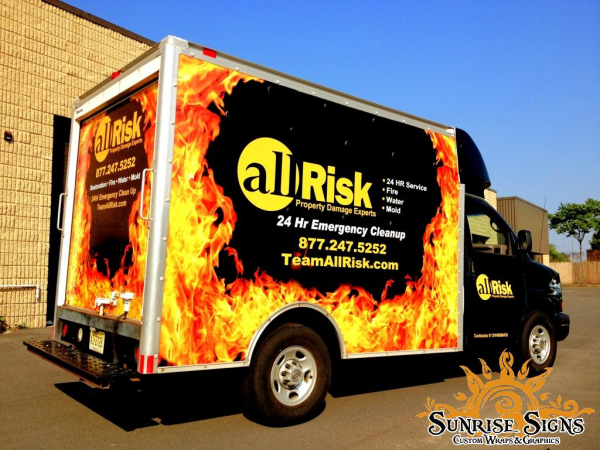 Camden County General Contractor fleet wraps
