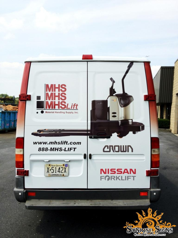 Industrial Sprinter Van Wraps