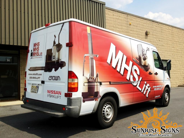 Philadelphia and New Jersey Sprinter Van Wraps