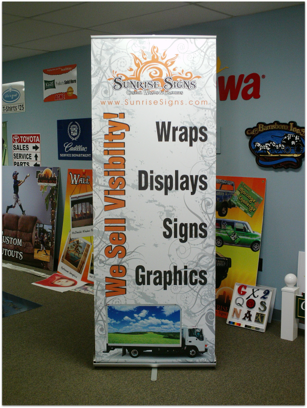 banner stands philadelphia