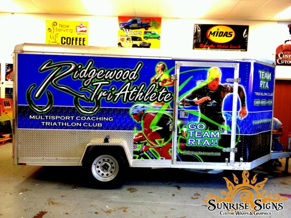 Trailer wraps and graphics for fleets