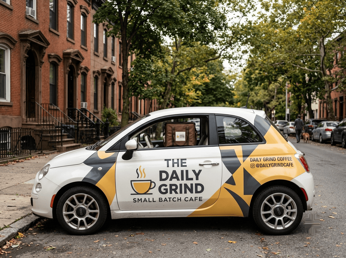 Delivery car