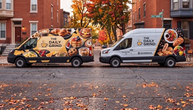 Full Wrap vs. Partial Wrap for Restaurant Vehicles