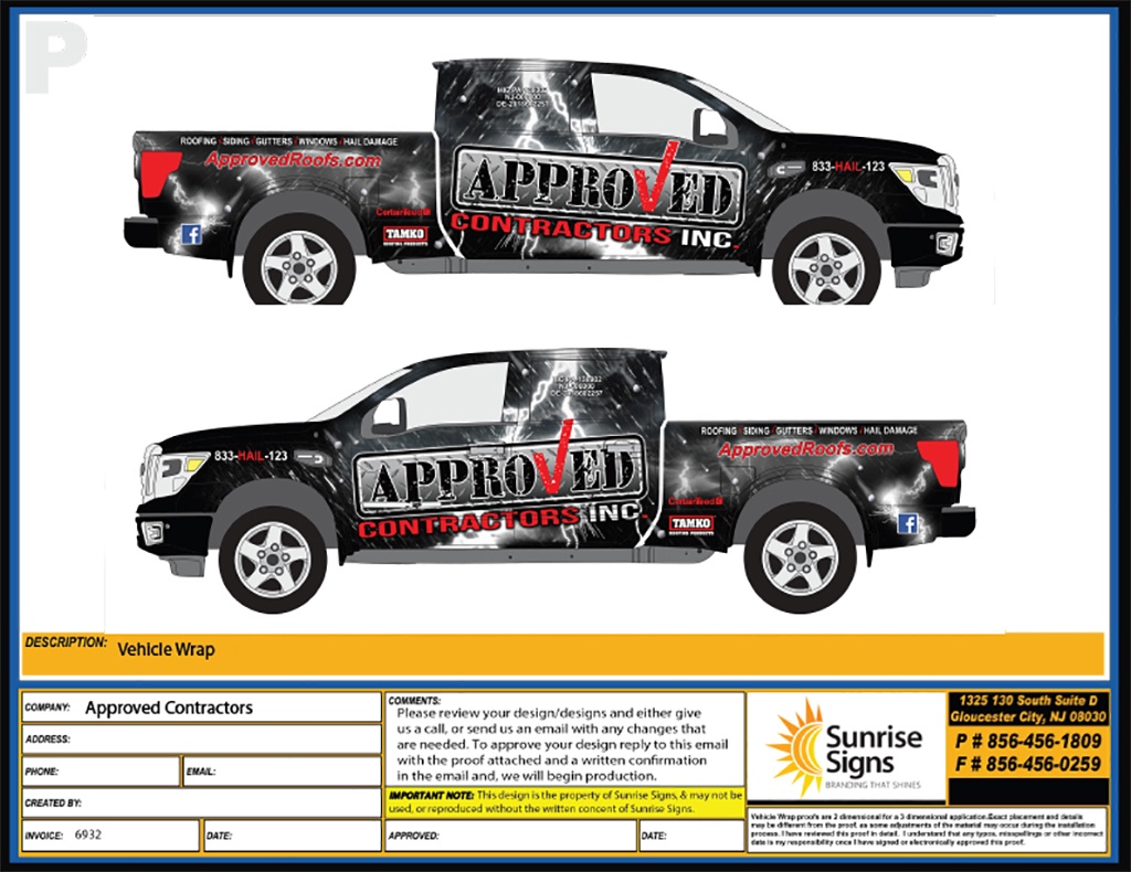 Philadelphia New Jersey Vehicle Wrap Design