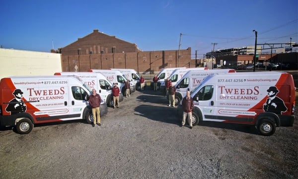 Tweeds Vinyl Vehicle Lettering for Business in Philadelphia